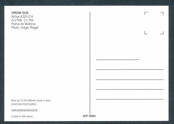 VIRGIN SUN, Airbus A320-214,
