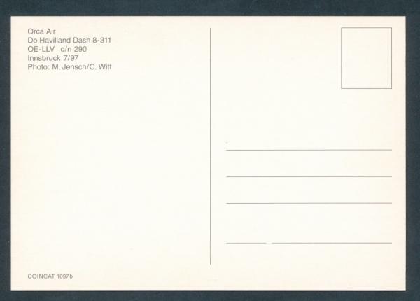 ORCA AIR, De Havilland Dash 8-311,