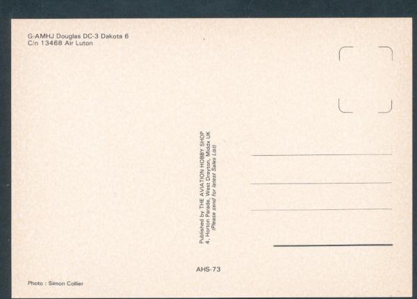 AIR LUTON, Douglas DC-3 Daktoto 6,
