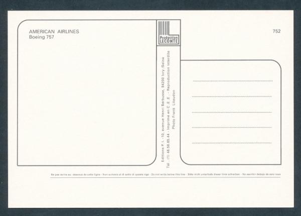 AMERICAN ARLINES, Boeing 757,