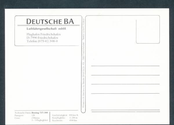 DEUTSCHE BA, Boeing 737-300,