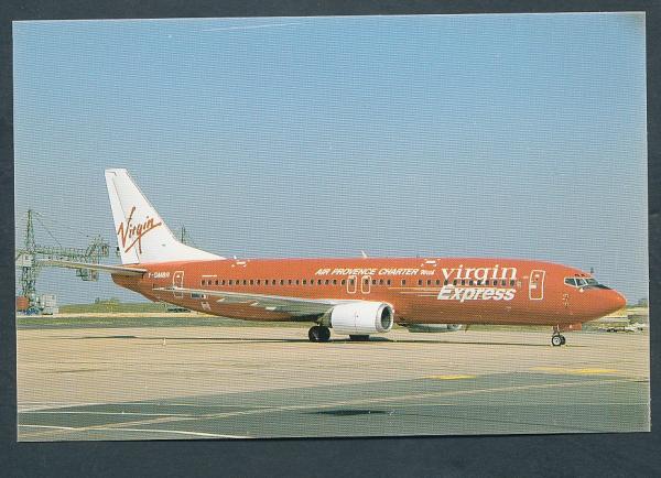 AIR PROVENCE CHARTER VIRGIN EXPRESS B 737-400