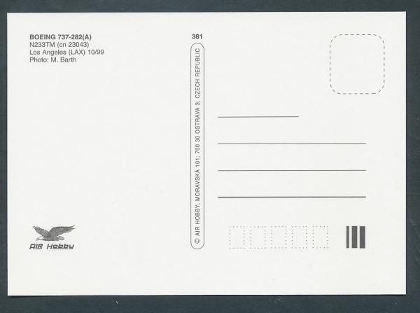 TAHOE AIR, Boeing 737-282