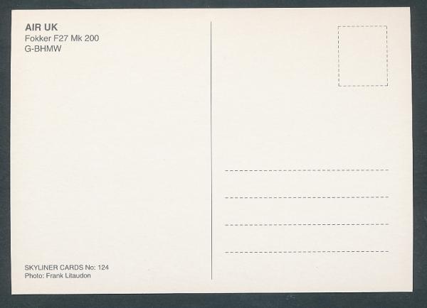 AIR UK, Fokker F27 Mk 200