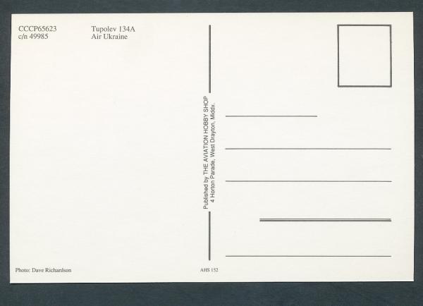 AIR UKRAINE, Tupolev 134A