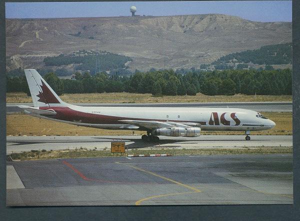 ACS of CANADA DC-8F-55 C-FCWW Madrid Barajas 89