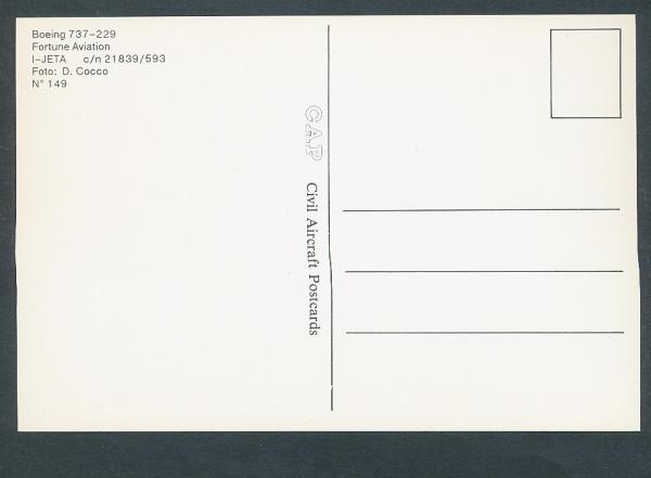 FORTUNE AVIATION Boeing 737-229