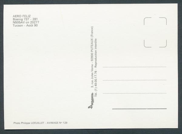 AERO FELIZ Boeing 737-281