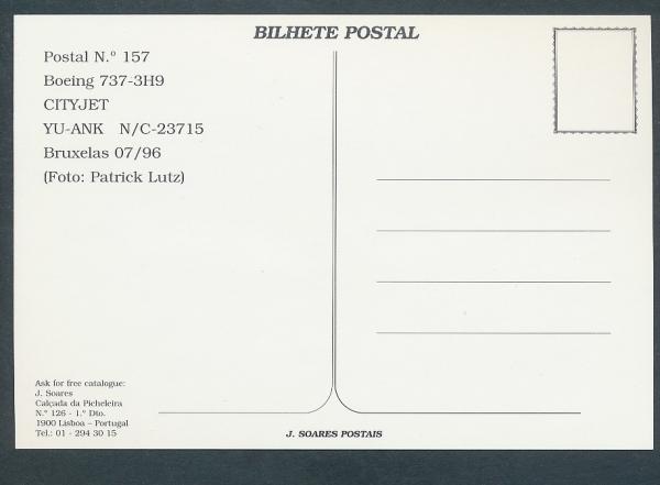 CITYJET Boeing 737-3H9