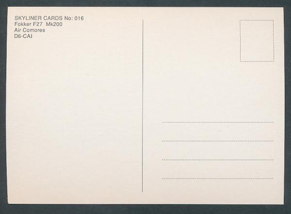 AIR COMORES Fokker F27 Mk200