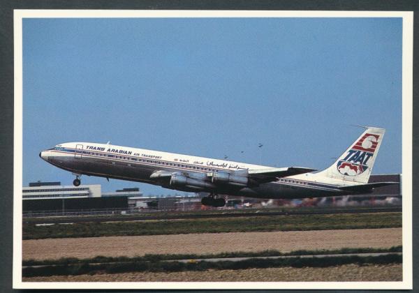 TRANS ARABIAN AIR TRANSPORT, Boeing 707-349C,
