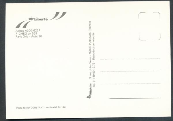 AIR LIBERTE, Airbus A300-622R