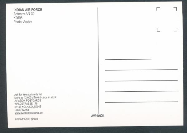 INDIAN AIR FORCE, Antonov AN-30,