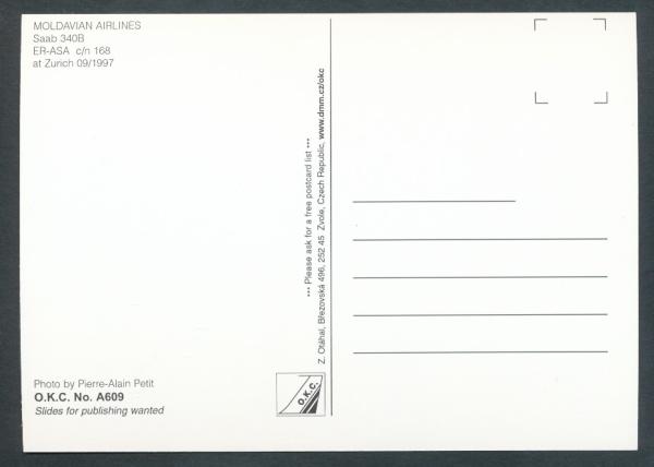 MOLDAVIAN AIRLINES, Saab 340B,