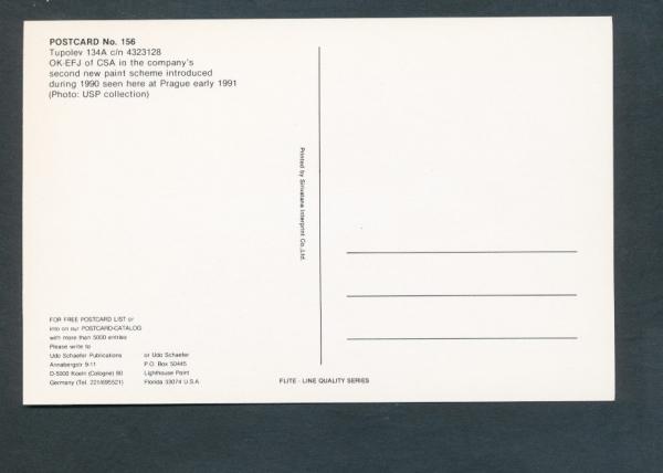 CSA, Tupolev 134A,