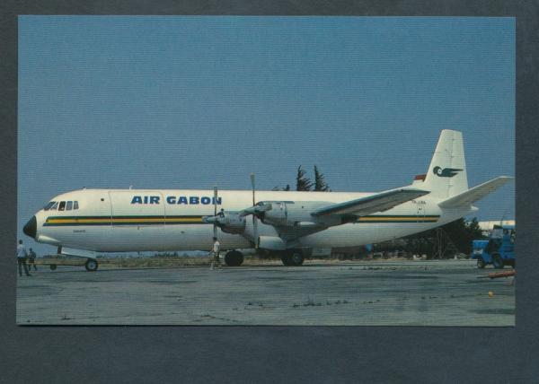 AIR GABON, TR-LBA Vickers Vanguard