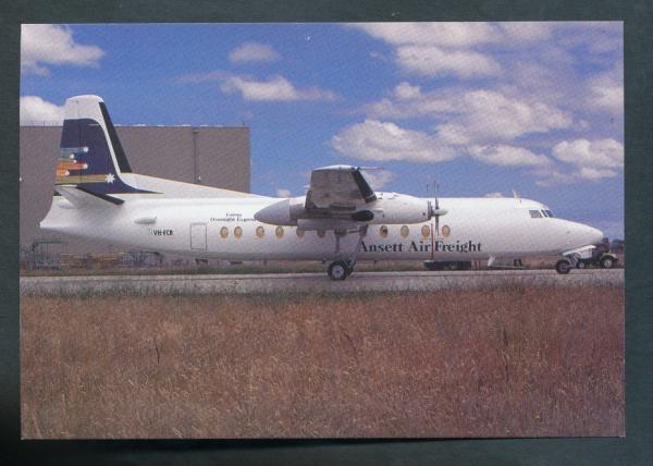 ANSETT AIR FREIGHT, Fokker F27 Friendship