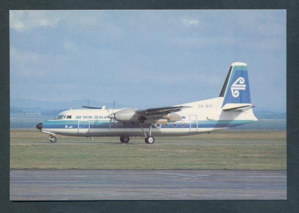 AIR NEW ZEALAND FOKKER F“/ FRIENDSHIP AT AUCKLAND, 2.11.1965