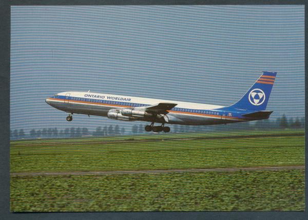 ONTARIO WORDAIR, Boeing 707-338C, 14.6.1980
