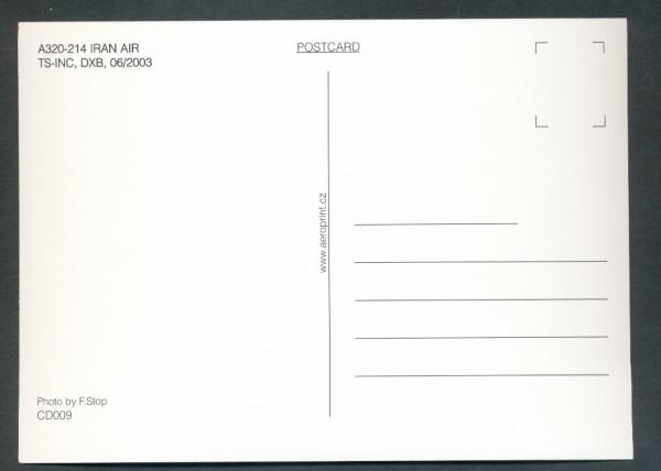 IRAN AIR, A320-214