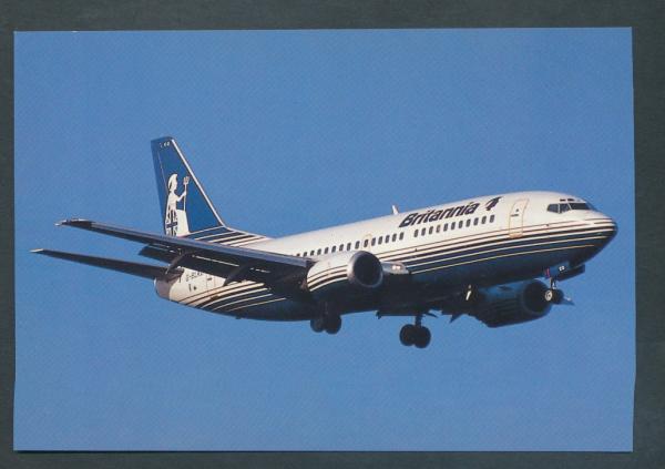 BRITANNIA AIRWAYS, Boeing 737-300,