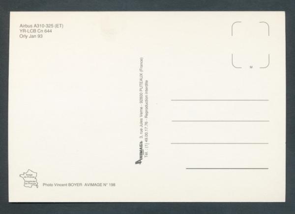 TAROM, AIRBUS A310-325,