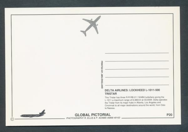 DELTA AIRLINES, Lockheed L-1011-500 Tristar,