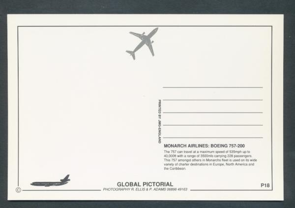 MONARCH AIRLINES, Boeing 757-200