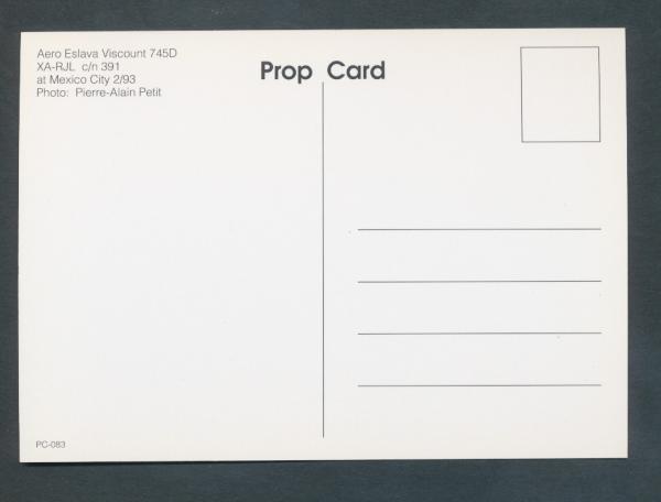 AERO ESLAVA VISCOUNT 745D,