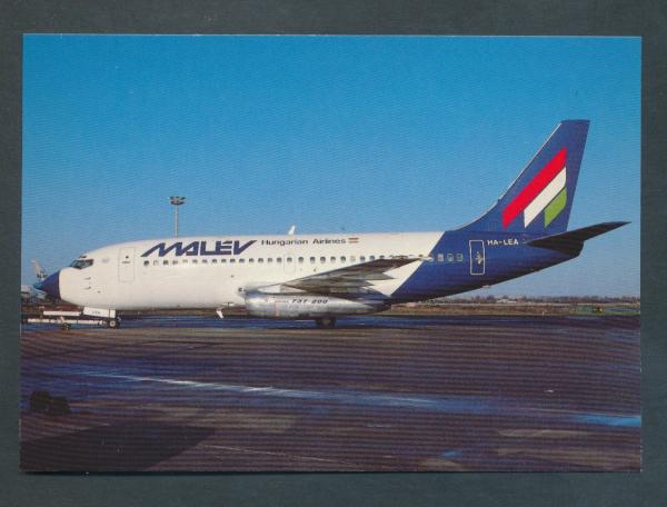 MALEV HUNGARIAN AIRLINES, Boeing 737-2Q8,
