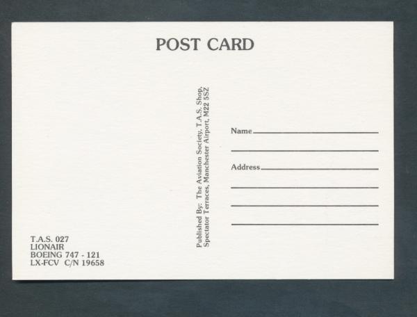 LIONAIR, Boeing 747-121,