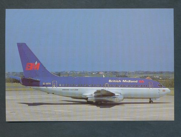 BRITISH MIDLAND, Boeing 737-208,