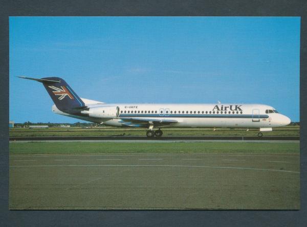 AIR UK, Fokker 100,