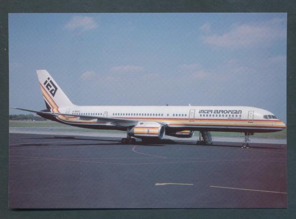 INTER EUROPEAN AIRWAYS, B 757-236,