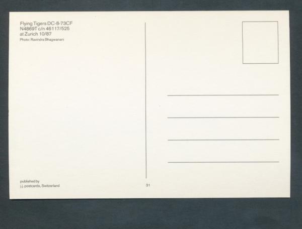 FLYING TIGERS, DC-8-73CF,