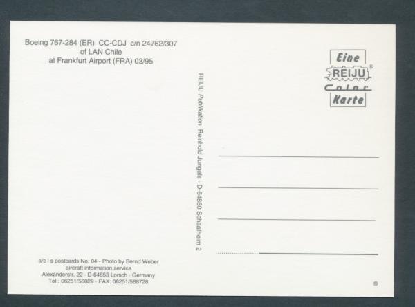 LAN CHILE, Boeing 767-284,