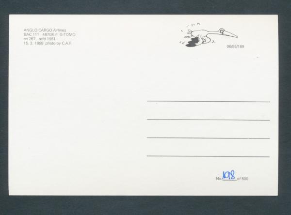 ANGLO CARGO AIRLINES, BAC 111,