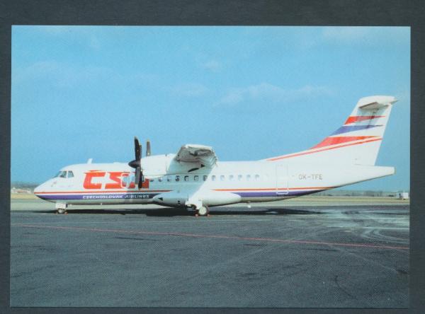 CSA CZECHOSLOVAK AIRLINES, ATR42-320,