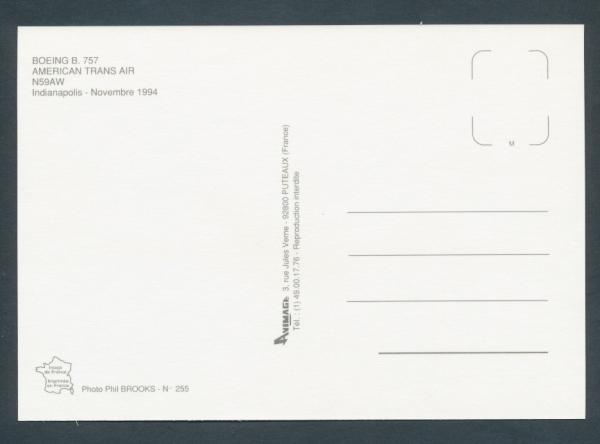 ATA AMERICAN TRANS AIR, Boeing B 757,