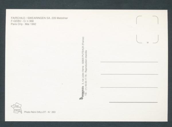 HEX AIR, 226 Metoliner F-GEBU-C,