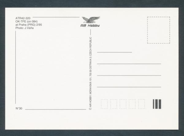 CSA CZECHOSLOVAK AIRLINES, ATR42-320,