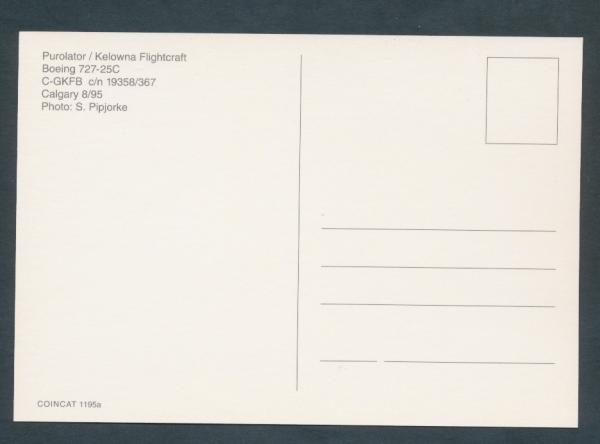 PUROLATOR, Boeing 727-25C