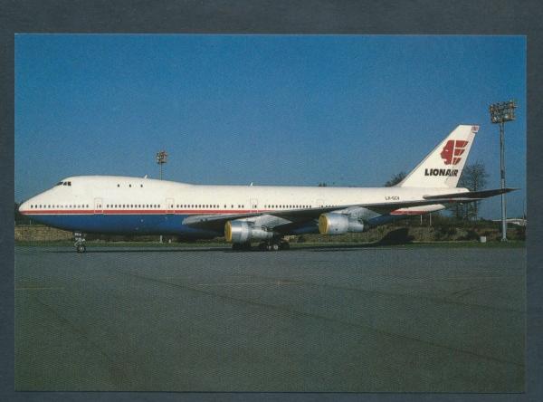 LIONAIR, Boeing 747-121