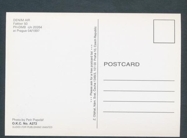 DENIM AIR, Fokker 50,