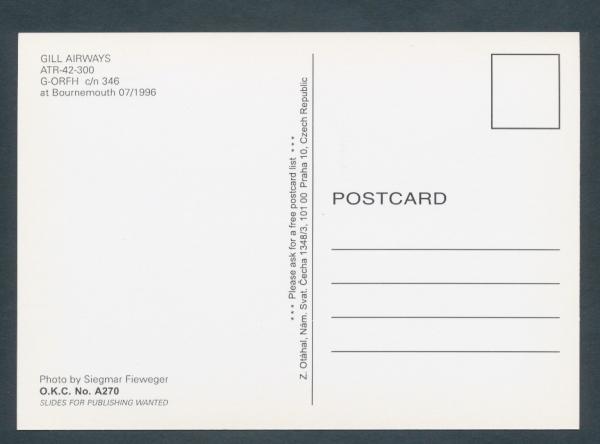 GILL AIRWAYS, ATR-42-300