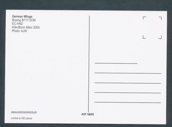 GERMAN WINGS, Boeing B717-2CM