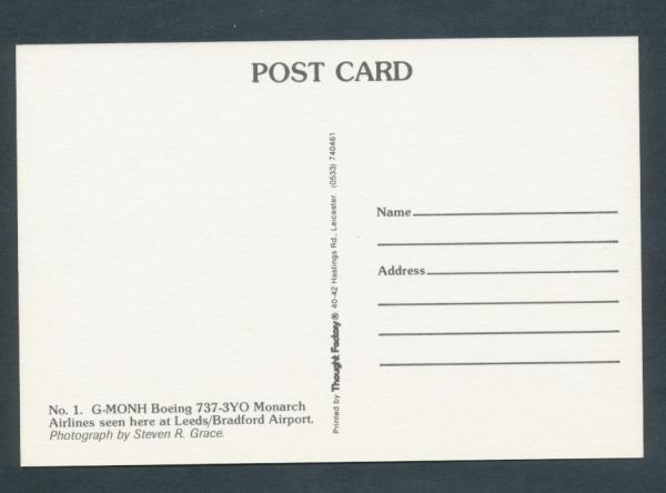 MONARCH, Boeing 737-3YO