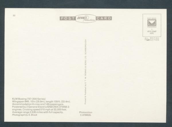 KLM, Boeing 737-300,