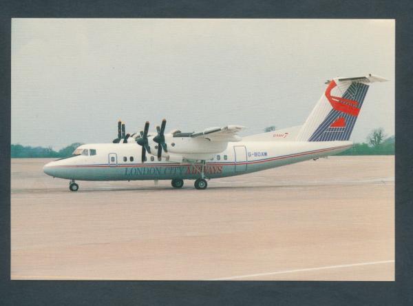 LONDON CITY AIRWAYS, DHC-7-110,