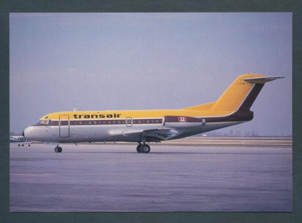 TRANSAIR, Fokker F28,